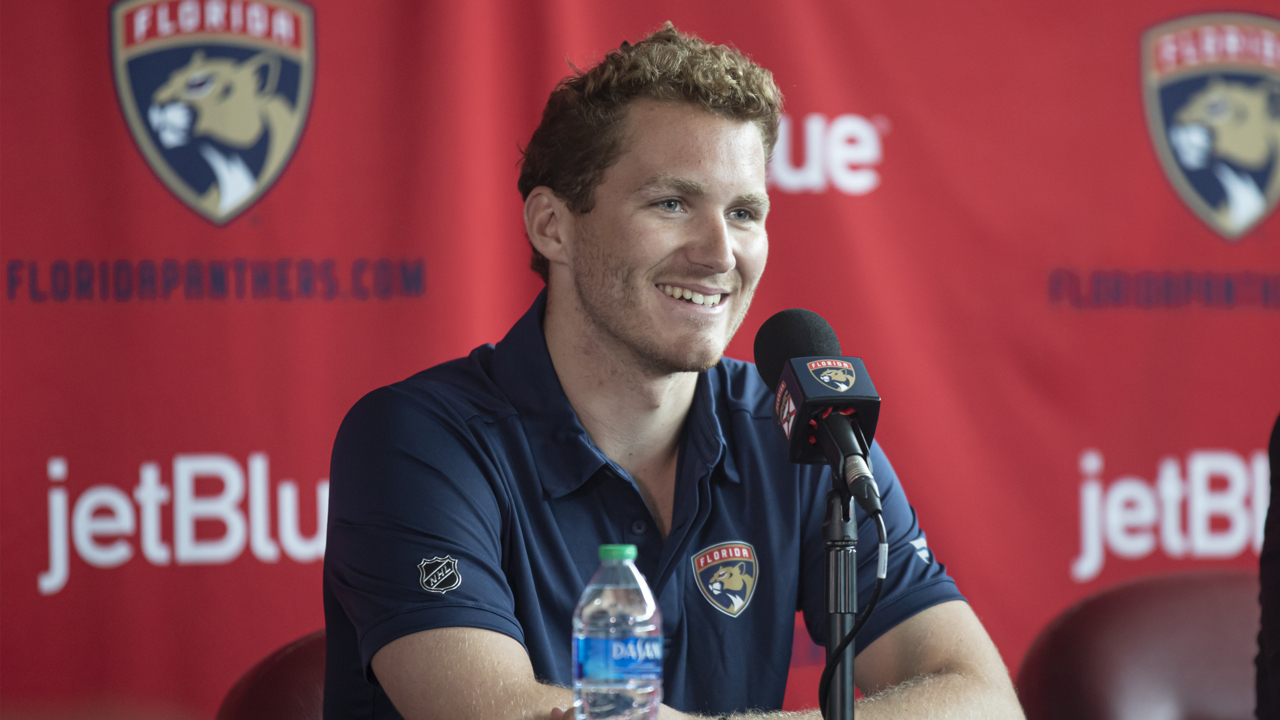 Panthers enter camp hoping Matthew Tkachuk reshapes identity