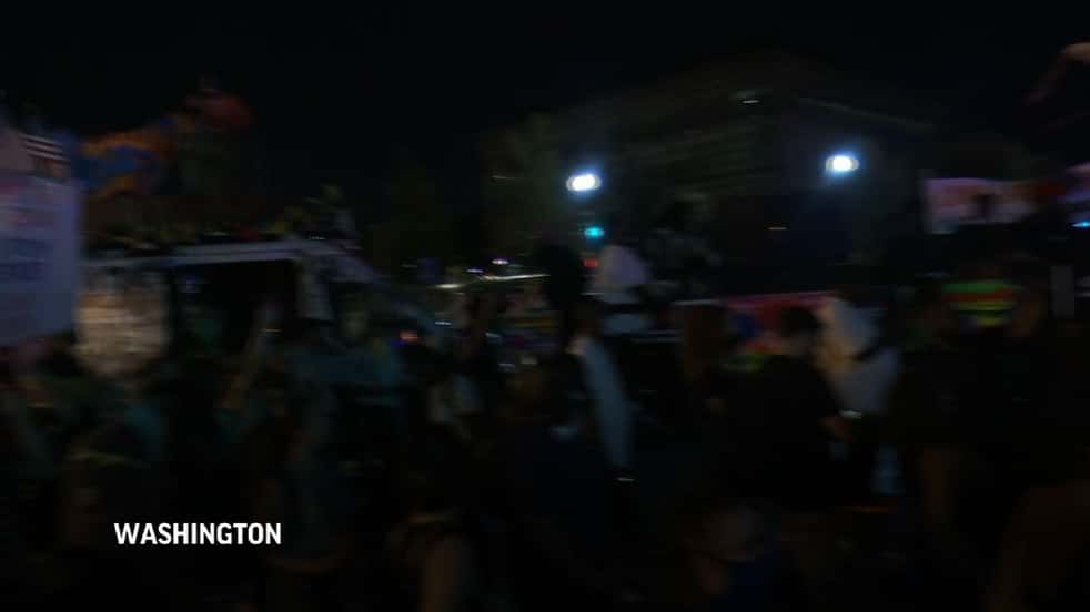US DC RNC Protest Fireworks (CR) US DC RNC Protest Fireworks (CR)