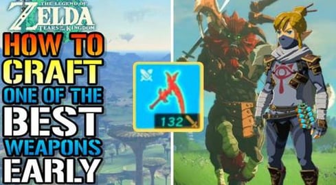 How To Craft One Of The BEST Weapons EARLY! In Zelda_ Tea...