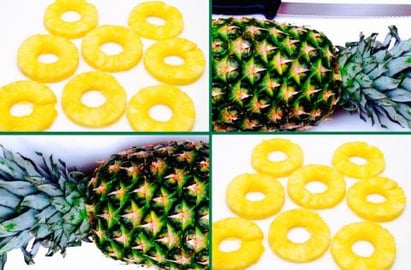 How to Easily Cut a Pineapple into Slices 