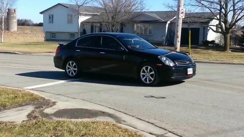 Really loud G35x... Take off and drive by..(its loud)