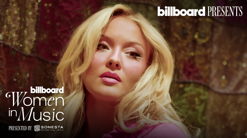 billboard.com - Katie Cao - Zara Larsson's 'Midnight Sun' World & 'Stateside' Magic with PinkPantheress | Billboard Women In Music 2026