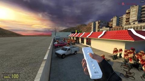 Wii remote VS Zombies 