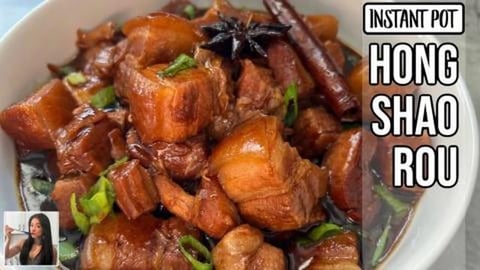 Red Braised Pork Belly (Hong Shao Rou 红烧肉) INSTANT ...