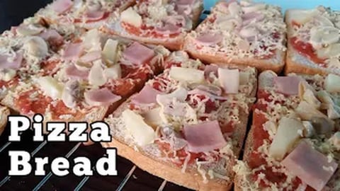 PIZZA BREAD _ Filipino Food _ Taste Buds PH