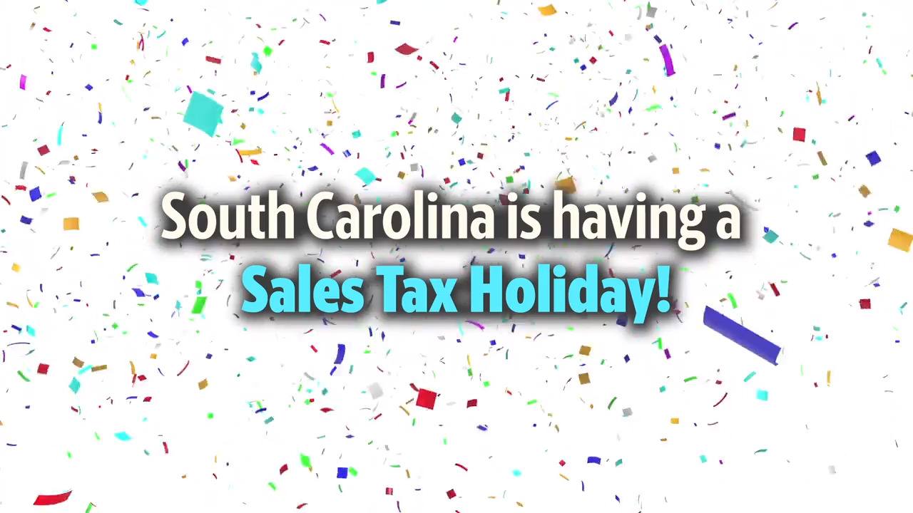 List of taxfree items in South Carolina this weekend Myrtle Beach