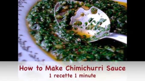 How to make Chimichurri Sauce / for Grilled Steak, Fish a...
