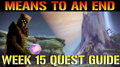 Destiny 2: Season Of Arrivals | Means To An End (Week 15 ...