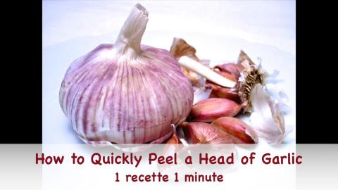 2 Useful Cooking Tips - How to Quickly Peel Garlic & Keep...