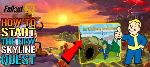 Fallout 76: New Skyline Quest "An Unlikely Invitation" Fu...