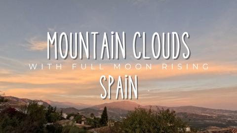 Where Mountian Clouds Meet the Full Moon