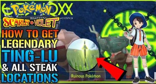 Pokemon Scarlet & Violet LEGENDARY Pokemon! "Ting Lu" How...
