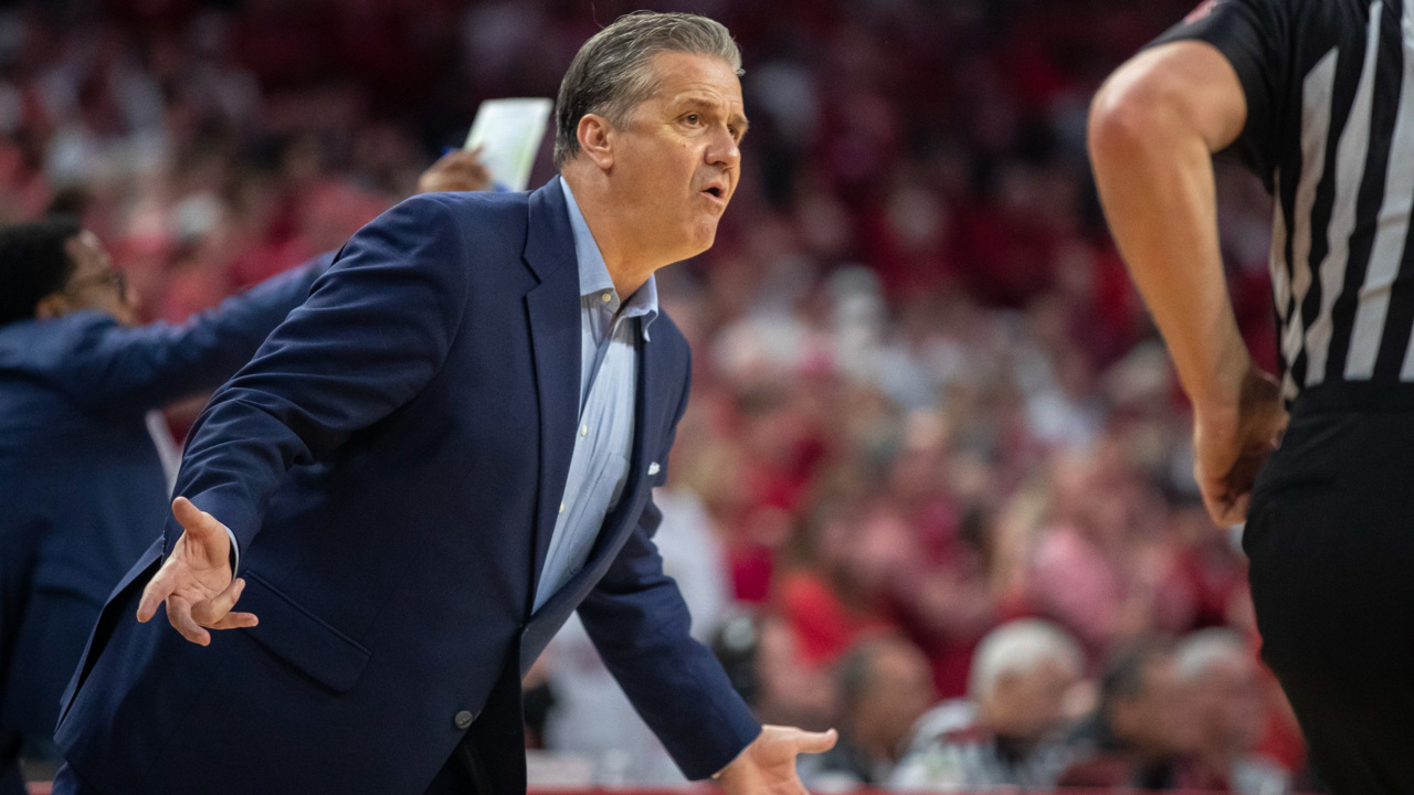 Kentucky basketball coach John Calipari on loss at Arkansas | Lexington ...