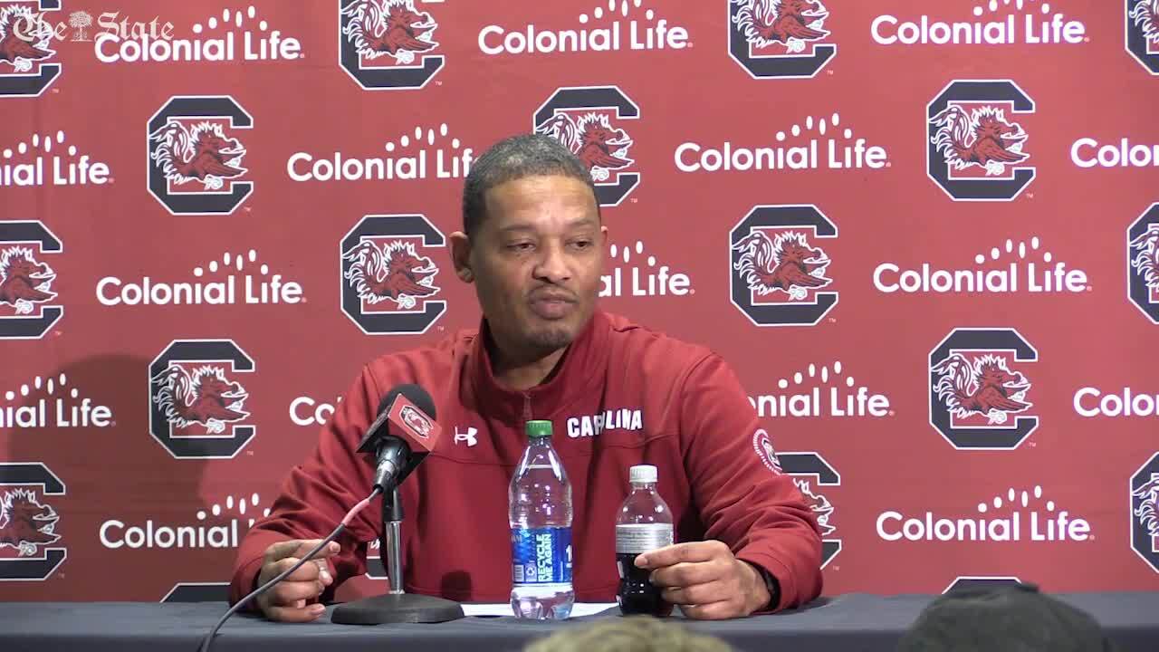 Gamecock's head coach Lamont Paris explains loss against Texas A&M ...