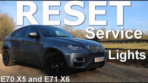 How to reset the service light on a BMW E71 X6 E70 X5 QUI...