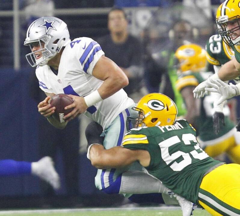 NFL: Clutch Rodgers leads Packers past rallying Cowboys, 34-31