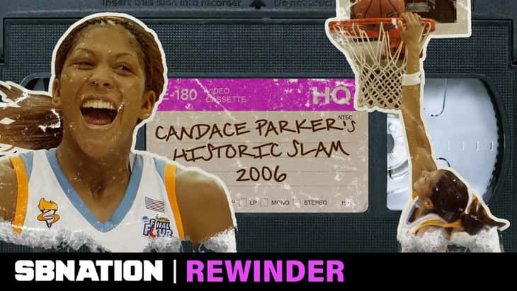 Candace Parker's historic dunk deserves a deep rewind | 2006 NCAA Tournament