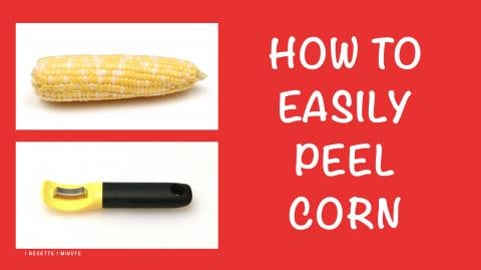 How to Easily Peel Corn with the Peeler / Cooking Tips & ...