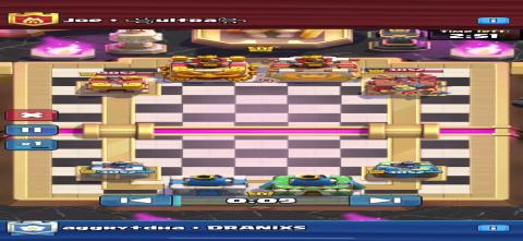 Clash Royale: 20/4 gameplay (teamwork intense fight)