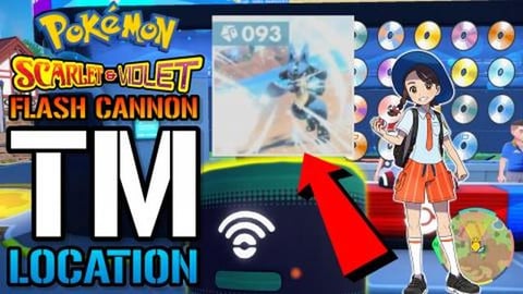 Pokemon Scarlet & Violet "Flash Cannon" TM! Where To Find...