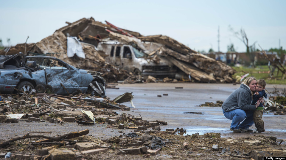 Oklahoma Tornado Leaves Trail Of Destruction | HuffPost Videos