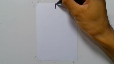 Drawing face goku SSJ3