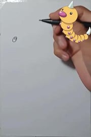 Drawing Pokemon Weedle