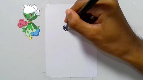 Draw Pokemon roserade shorts