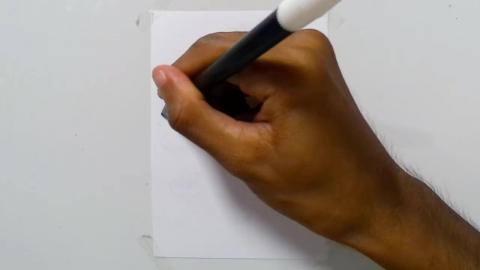 Drawing mascot head panda 4