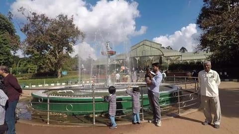 Rainbow Fountain | Lalbagh Botanical Garden | Bengaluru