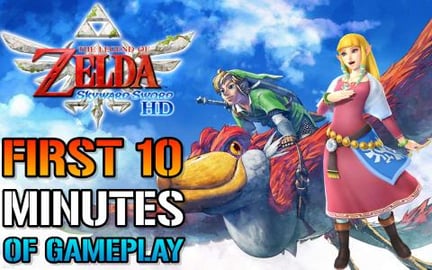 The Legend Of Zelda: Skyward Sword HD! First 10 Minutes O...