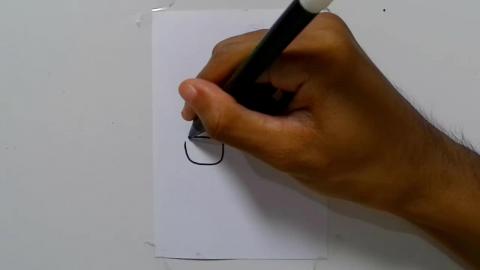 Drawing Grafiti urban white tiger cartoon