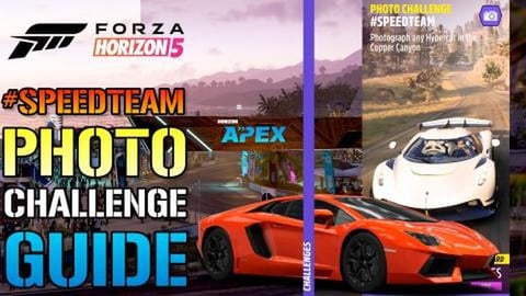 Forza Horizon 5: Photo Challenge "SPEEDTEAM" & Copper Can...
