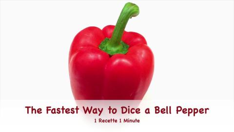 The Fastest Way to Dice a Bell Pepper (shorts)