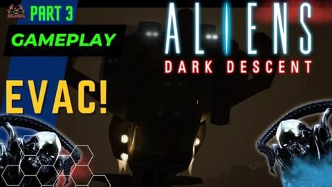 Time to get out of Dodge - Aliens Dark Desent gameplay