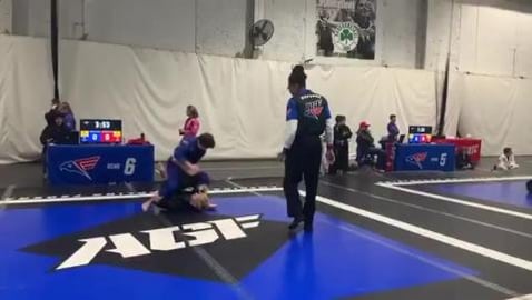 My first time berimbolo-ing at a Brazillian Jiu-Jitsu Tou...