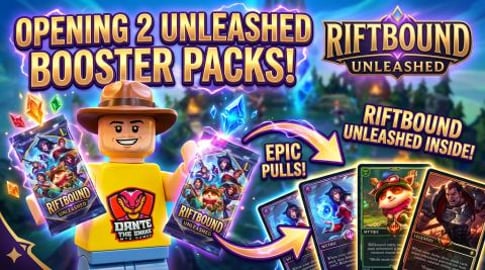 League of legends riftbound opening 2 Unleashed booster p...