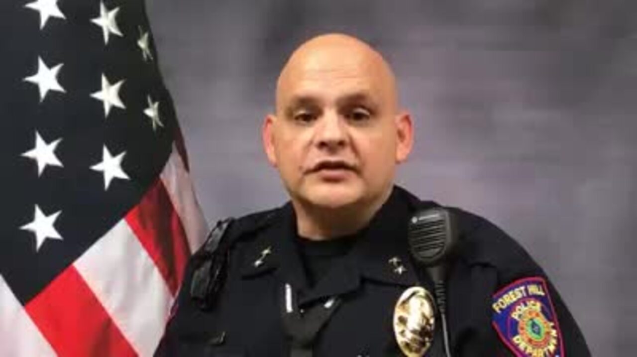 Forest Hill Police Chief Talks About Shooting That Wounded Officer 