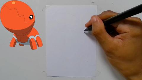 Drawing pokemon Trapinch