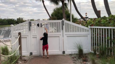 Stormalong Bay - The Flying Jib Slide - 4k