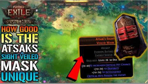 Path Of Exile 2: "Atsak's Sight Veiled Mask" How Good Is ...