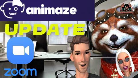 How to use Animaze and Zoom new method | New Interface