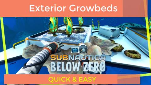Subnautica below zero Finding Exterior Grow Beds Quick an...