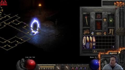 Diablo 2 - Resurrected Act1 Part 28 Sorceress Playthrough...