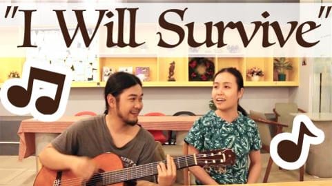 Vietnamese Couple Sing "I Will Survive"