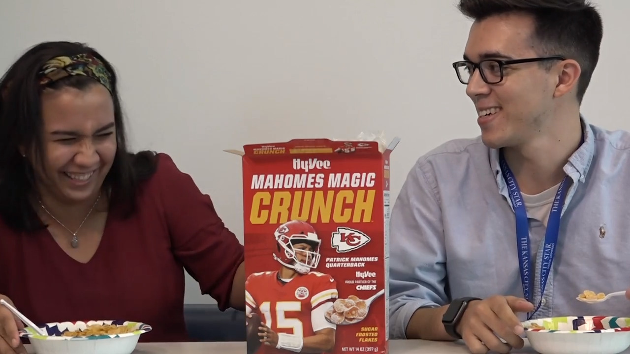 Chiefs' Mahomes & Hy-Vee partner to launch cereal, raise money for charity