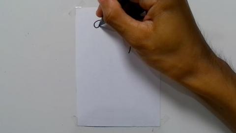 Drawing Graffiti urban hunnter cartoon