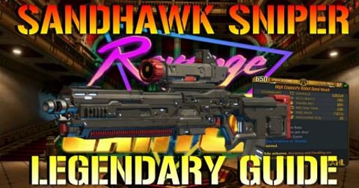 Borderlands 3: NEW SANDHAWK SNIPER IS Amazing ON MAYHEM 1...