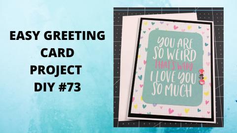 EASY GREETING CARD-SPELLBINDERS CARD KIT OF THE MONTH FEB...