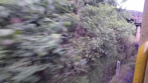 Express Train Running Fast Across Uttara Kannada | Karnat...